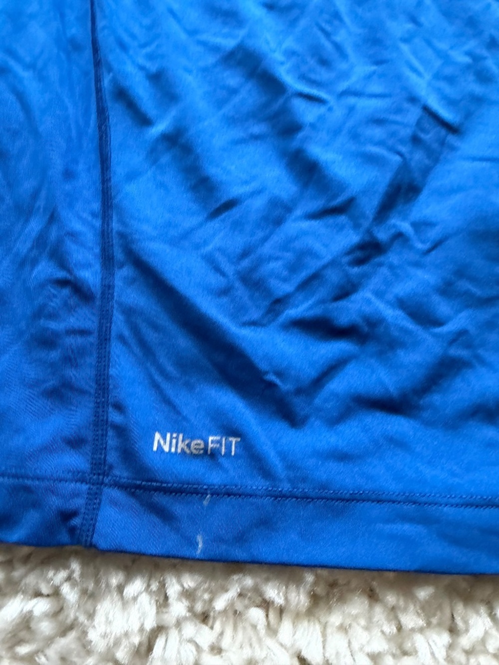 Nike long-sleeve athletic Nike Royals Football Long Sleeve Performance Tee - Roy - Picture 4 of 7